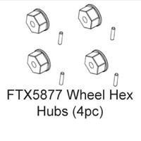 FTX WHEEL HEX MOUNTING HUB (4)