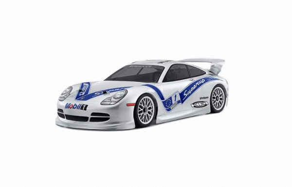 1:10 Body Porsche 911 GT3 200mm clear + Decals
