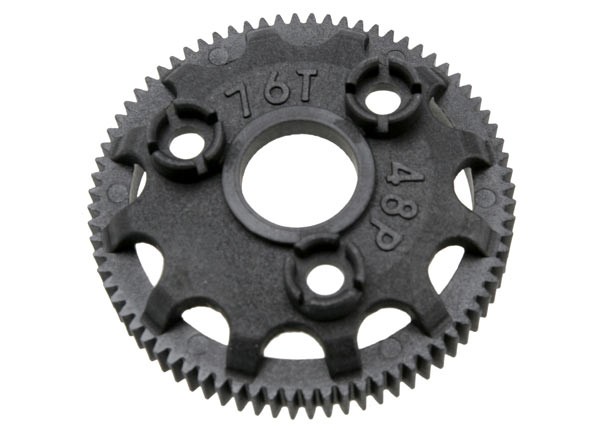 Spur gear, 76-tooth (48-pitch) (for models with Torque-Contr, TRX4676