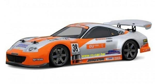 1:18 HPI Micro RS4 Toyota SUPRA GT clear + Decals