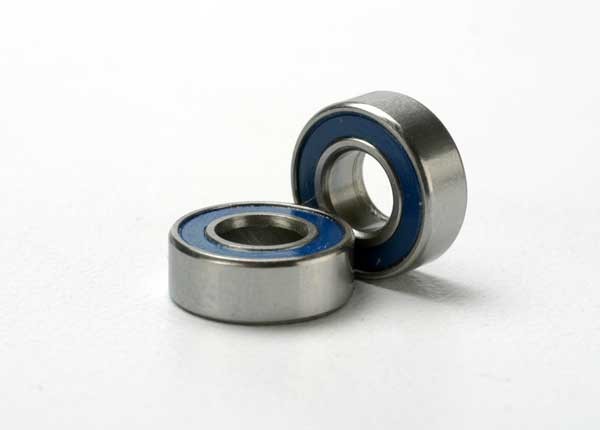Kugellager- Ball bearings, blue rubber sealed (5x11x4mm) (2)